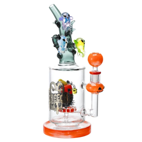 (1) Cheech - 11” Spooky Spirit Tower Bong - Bongs Canada