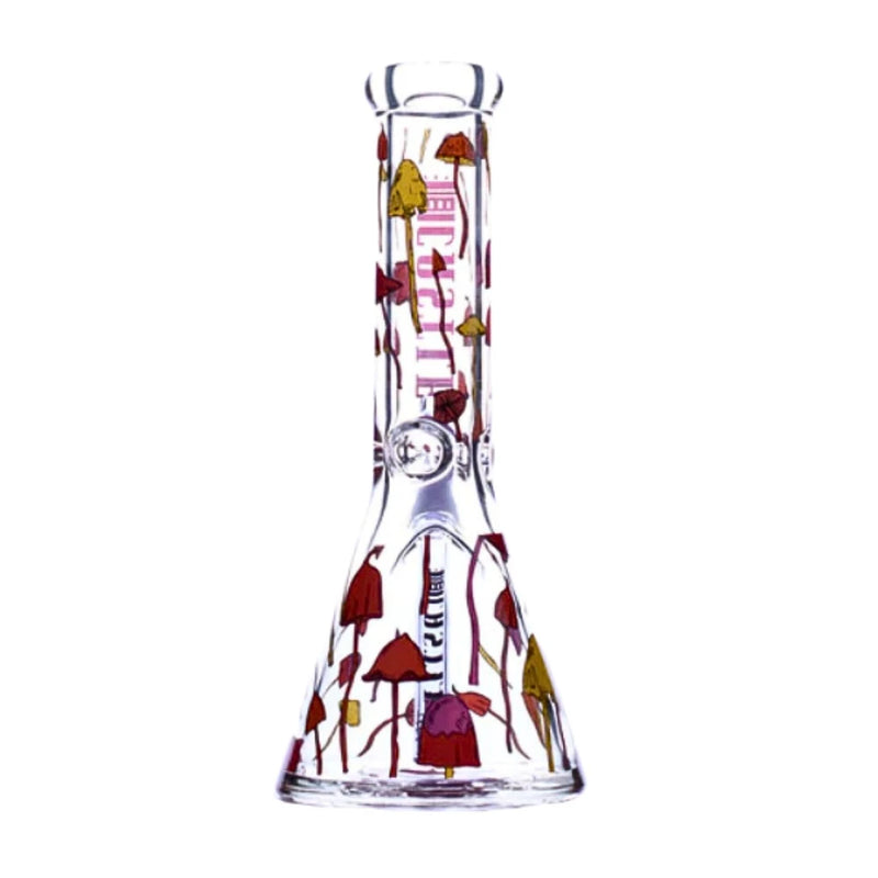 Castle – 12" Shroomie Glass Beaker Bong – Bongs Canada