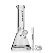 (1) Arsenal Glass - 12" 9mm Arsenal Ultra Thick Unbreakable Beaker - Bongs Canada