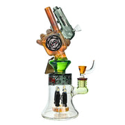 Cheech - 12" Cheech Handgun Themed Smoking Bong w/ Handpipe - Bongs Canada