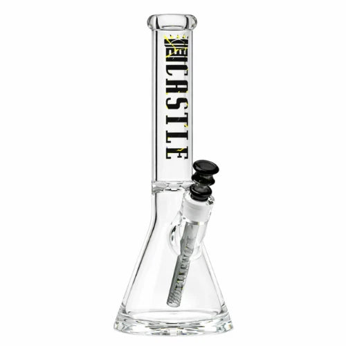 (1) Castle Glass - 14” Bolt Sleek Bong - Bongs Canada