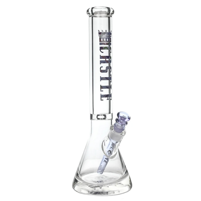 Castle Glassworks - 16" 9mm Splat Castle Glass Bong - Bongs Canada