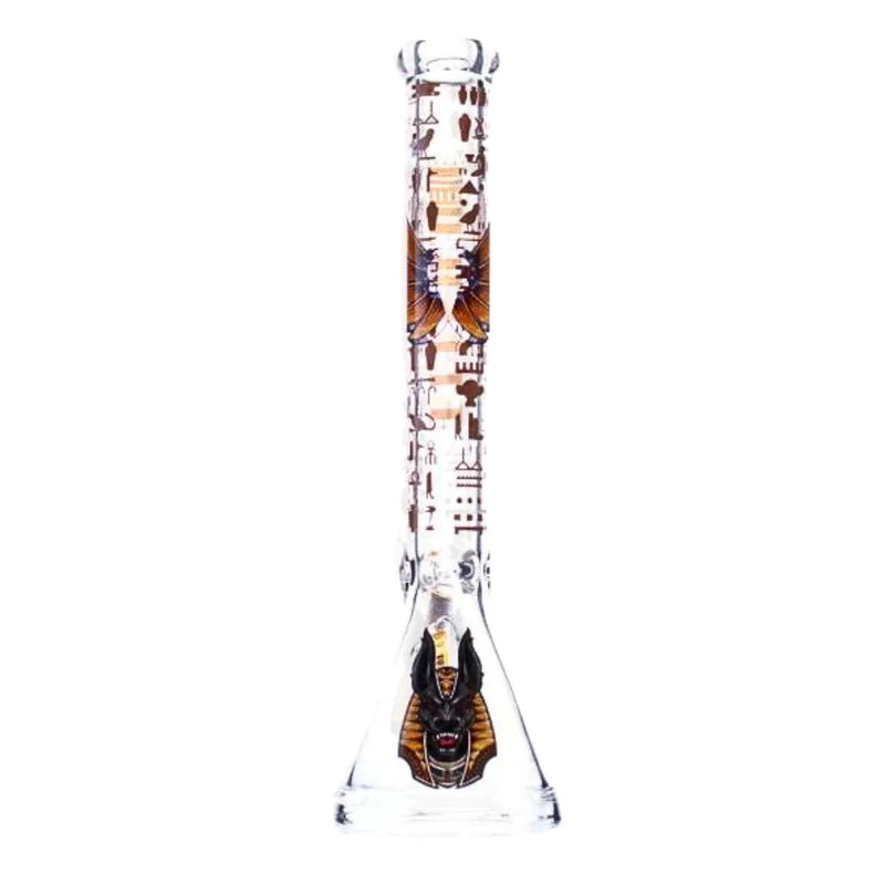 Castle - 18" 9mm Anubis Castle Glass Bong - Bongs Canada


