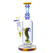 (1) Cheech - 9.5” Serpent Attack Recycler Bong - Bongs Canada