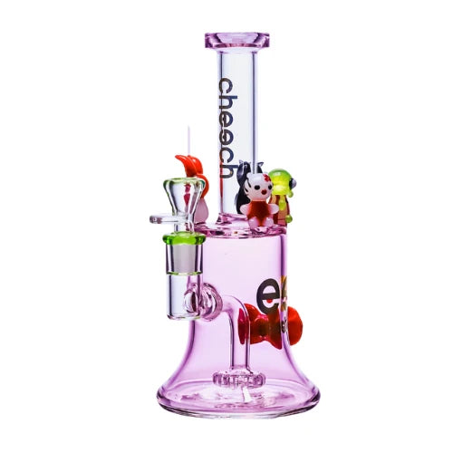 (1) Cheech - 9” Bubblegum Friends Beaker Bong - Bongs Canada