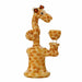 (1) Arsenal Glass - High Neck Giraffe Water Pipe 7” - Bongs Canada