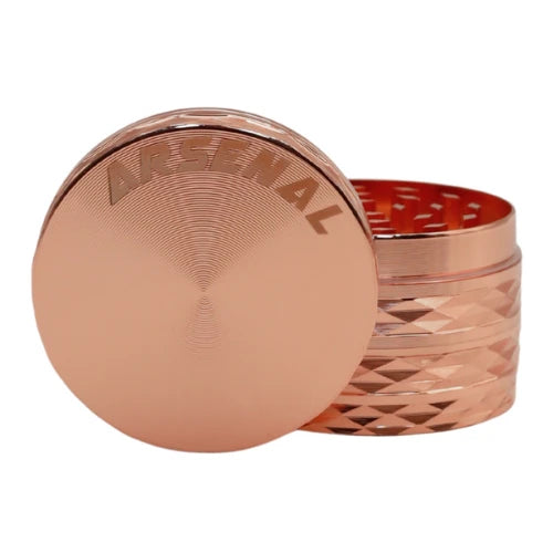 (1) Arsenal Glass - Arsenal Luxe Wave 52mm 4-Pc Grinder - Bongs Canada