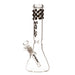 (1) Marley - 12" 5mm Bubble Beads Beaker Bong - Black - Bongs Canada