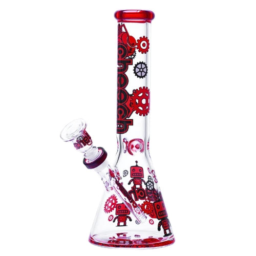 (1) Cheech - 14” Robot Rumble Beaker Bong - Bongs Canada