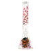 (1) Castle Glass - Cherry Blossom Beaker Bong - Bongs Canada