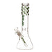 (1) Marley - 12" 5mm Bubble Beads Beaker Bong - Green - Bongs Canada