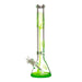 (1) Marley - 18" 9mm Clear Tree Beaker - Green - Bongs Canada