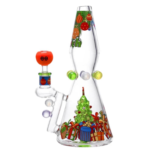 (2) Cheech - 11” Christmas Tree Bong - Bongs Canada