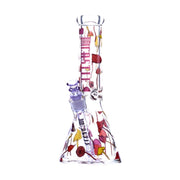 Castle – 12" Shroomie Glass Beaker Bong – Bongs Canada