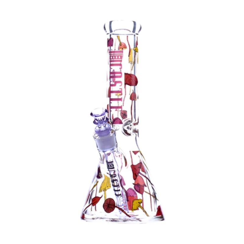 Castle – 12" Shroomie Glass Beaker Bong – Bongs Canada