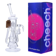 Cheech - 14.5" Sandblast Tree Perc Recycler - Bongs Canada
