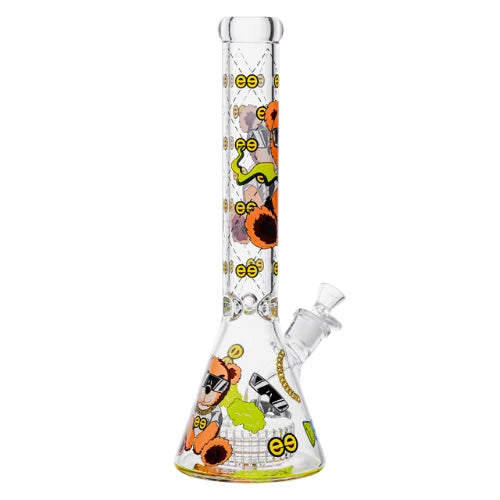 (2) Cheech - 16” Baked Bear Beaker Bong - Bongs Canada