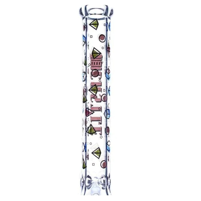 Castle - 18" 9mm Shapes Castle Glass Bong - Bongs Canada