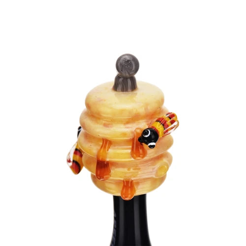 (2) Arsenal Glass - 4.73" Arsenal Bee Blown Handpipe - Bongs Canada