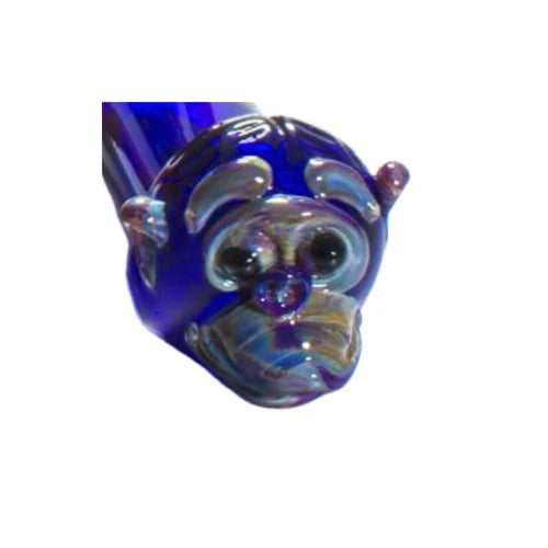 (2) Cheech - 4” Blue Barrel Glass Handpipe - Bongs Canada