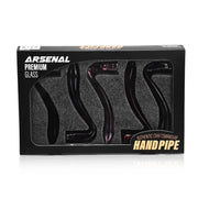 (2) Arsenal Glass - 5.7" Arsenal Sherlock Glass Handpipe - Bongs Canada