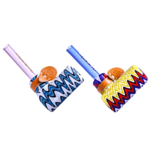 (2) Cheech - 5” Skinny Wags Glass Handpipe - Bongs Canada