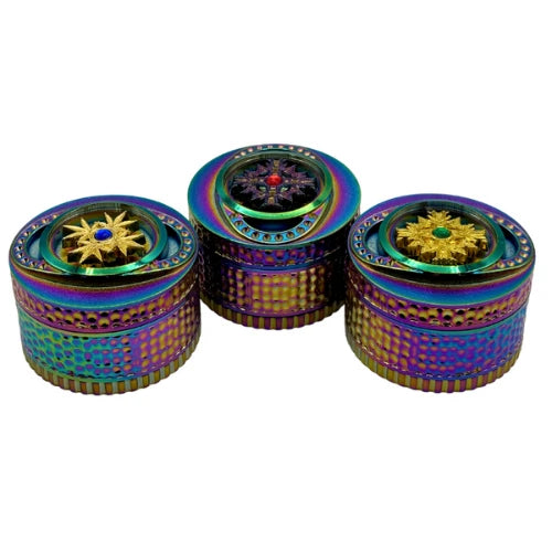 (2) Arsenal - Arsenal Amulet Armory 65mm 4-Pc Grinder - 3ct - Bongs Canada