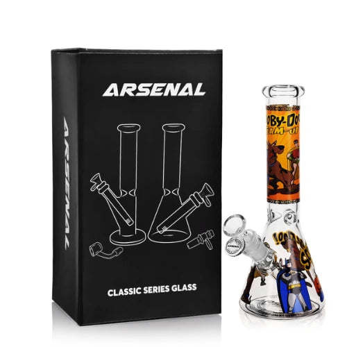 (2) Arsenal Glass - Ghost Chasers Glass Bong - Bongs Canada
