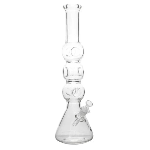 (2) Arsenal Glass - 16” 5mm Orbit Beaker Bong - Bongs Canada