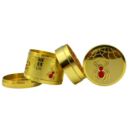 (2) Arsenal Glass - Arsenal Spider Gold Rush Grinder - Bongs Canada