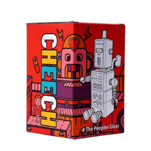 (2) Cheech - 7 Inch Retro Robot Dab Rig - Bongs Canada