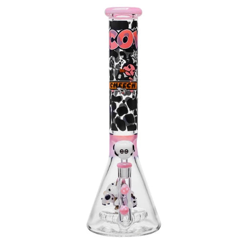 (2) Cheech - Cowabong Milky Beaker Bong - Bongs Canada