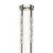 (2) Marley - 18" 9mm Clear Tree Beaker - White - Bongs Canada