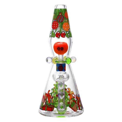 (3) Cheech - 11” Christmas Tree Bong - Bongs Canada