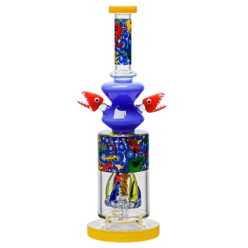 (3) Cheech - 12” Shark Attack Monster Bong - Bongs Canada