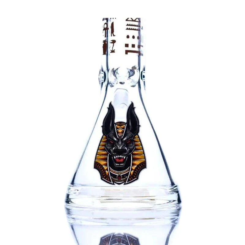 Castle - 18" 9mm Anubis Castle Glass Bong - Bongs Canada