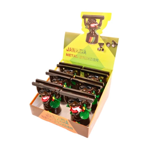 (3) Arsenal Glass - Arsenal 35mm Jamaica Metal Grinder - 6ct - Bongs Canada