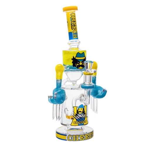 (3) Cheech - The Enforcer Percolator Bong - Bongs Canada