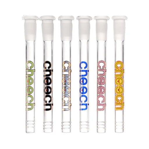4.5" Cheech Plain Downstem - Assorted Colours Glass Cheech Bongs Canada