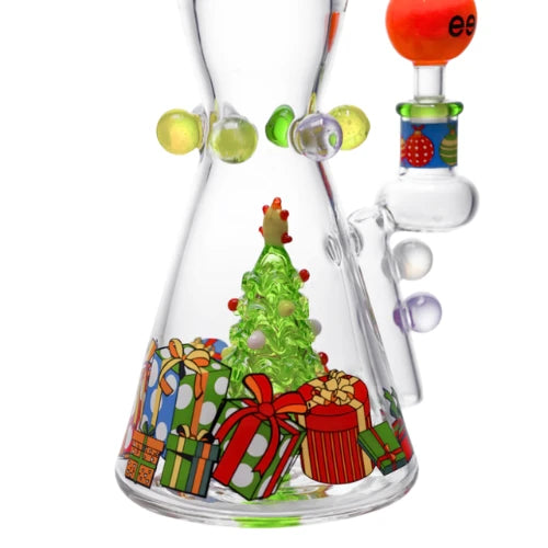 (4) Cheech - 11” Christmas Tree Bong - Bongs Canada