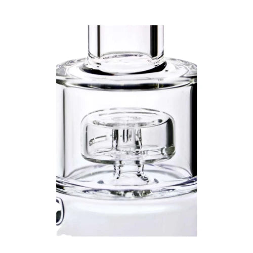 (4) Nice Glass - 9” Double Wheel Percolator Rig - Bongs Canada