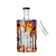 5" Cheech Wig Wag Ash Catcher Glass Cheech Bongs Canada
