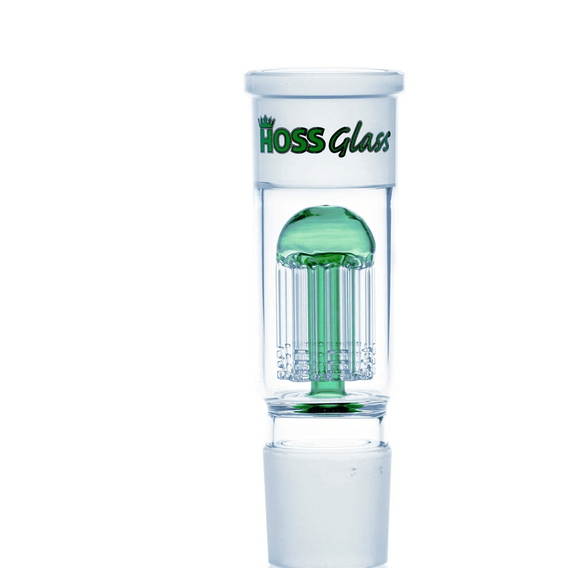 5" Hoss Glass Y412 8 Arm Percolator Middle - Build A Bong Hoss Glass Bongs Canada