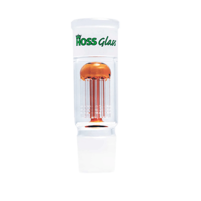 5" Hoss Glass Y412 8 Arm Percolator Middle - Build A Bong Hoss Glass Bongs Canada