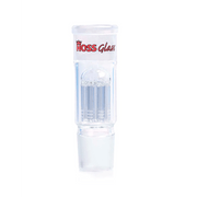 5" Hoss Glass Y412 8 Arm Percolator Middle - Build A Bong Hoss Glass Bongs Canada