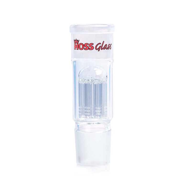 5" Hoss Glass Y412 8 Arm Percolator Middle - Build A Bong Hoss Glass Bongs Canada