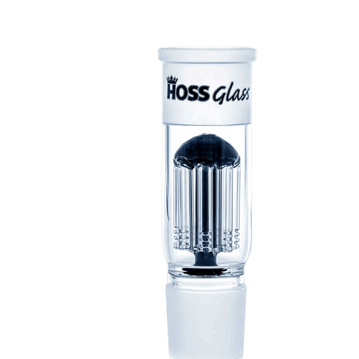 5" Hoss Glass Y412 8 Arm Percolator Middle - Build A Bong Hoss Glass Bongs Canada