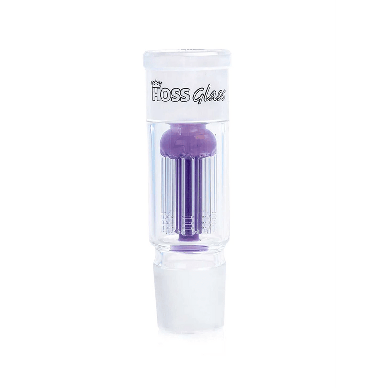 5" Hoss Glass Y412 8 Arm Percolator Middle - Build A Bong Hoss Glass Bongs Canada