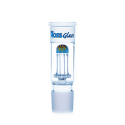 5" Hoss Glass YH906 Dome Percolator Color Reversal Middle - Build A Bong Hoss Glass Bongs Canada