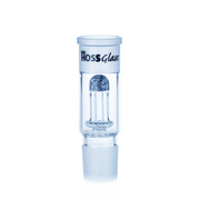 5" Hoss Glass YH906 Dome Percolator Color Reversal Middle - Build A Bong Hoss Glass Bongs Canada